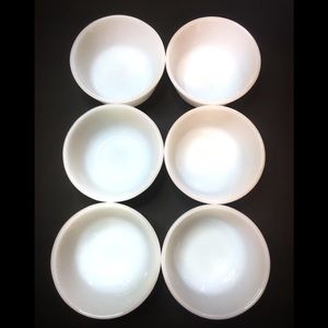 Vtg Fire King Anchor Hocking Small Custard Bowls